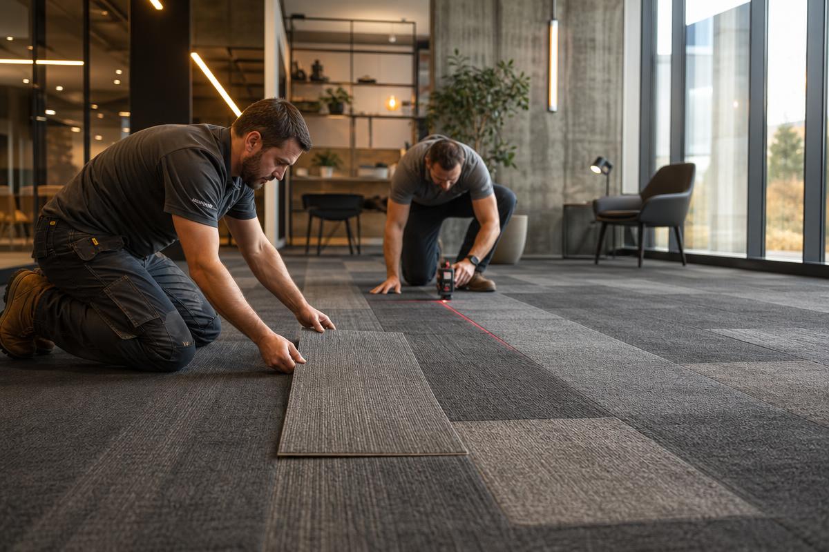 Carpet Plank Installation by Elite Installers